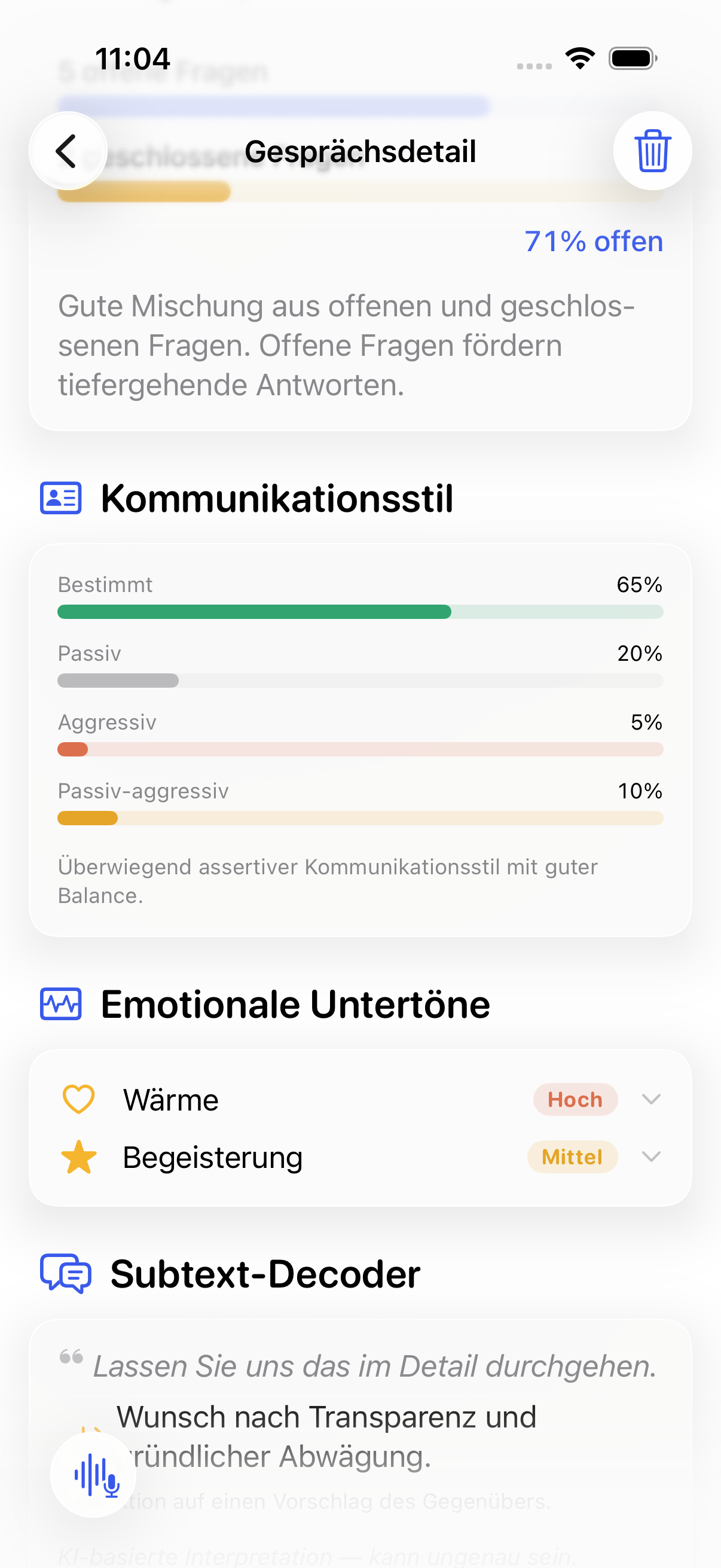 KI-Tiefenanalyse